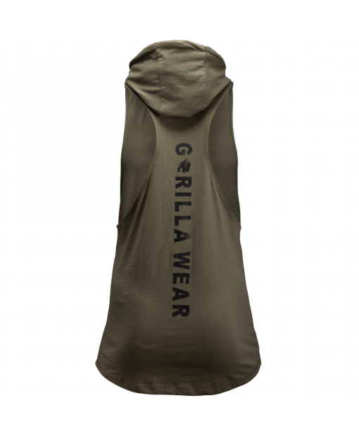 Майка Gorilla Wear Lawrence Hooded Tank Top 3XL Зеленая/Хакки/Комуфляжная (9012140006) - изображение 2