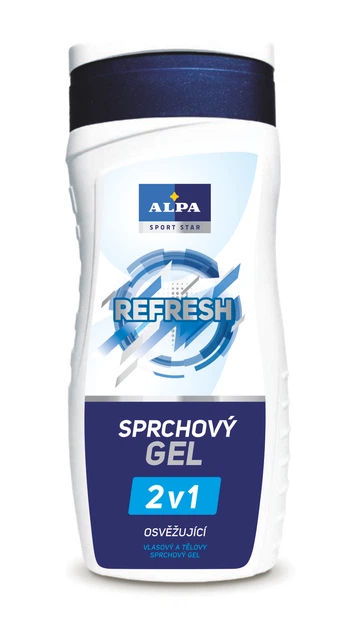 Гель для душа Alpa Fresh 2 в 1 300мл - Фото 1 Гель для душа Alpa Fresh 2 в 1 300мл - изображение 1