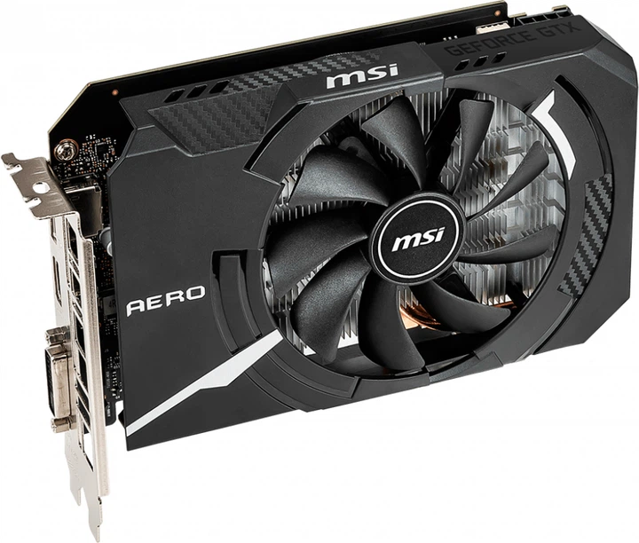 Видеокарта MSI PCI-Ex GeForce GTX 1660 Ti Aero ITX OC 6GB GDDR6