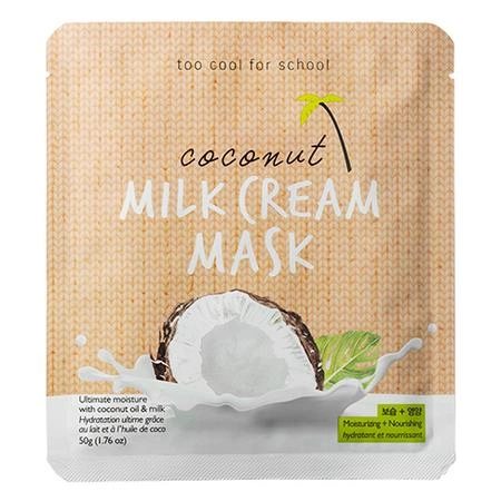 Тканевая маска с кокосовым молоком Too Cool for School Coconut Milk Cream Mask 1шт 