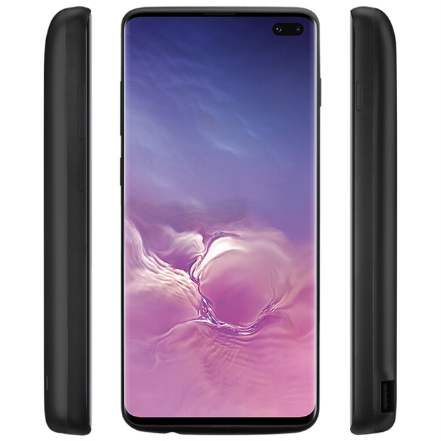 Чехол аккумулятор iBattery для Samsung S10 Plus black 6000 mAh – фото ...