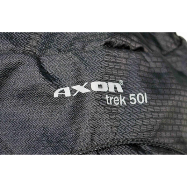 Рюкзак туристический Axon Trek, на 50L из полиэстера и нейлона черный (RID-43265g4g) - изображение 7