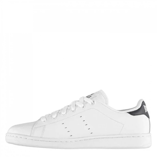 Кроссовки Lonsdale Leyton Leather Trainers White/Navy, 45.5 (290 мм) (10090513) - Фото 4 Кроссовки Lonsdale Leyton Leather Trainers White/Navy, 45.5 (290 мм) (10090513) - изображение 4