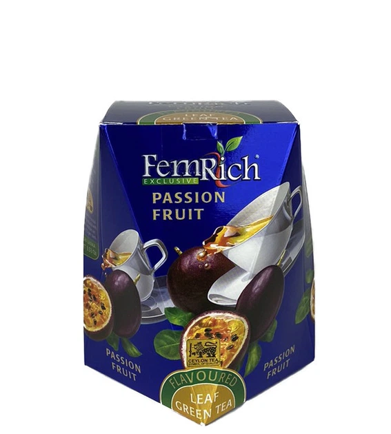 Чай Femrich Зеленый "МАРАКУЯ" 100г - Фото 1 Чай Femrich Зеленый "МАРАКУЯ" 100г - изображение 1