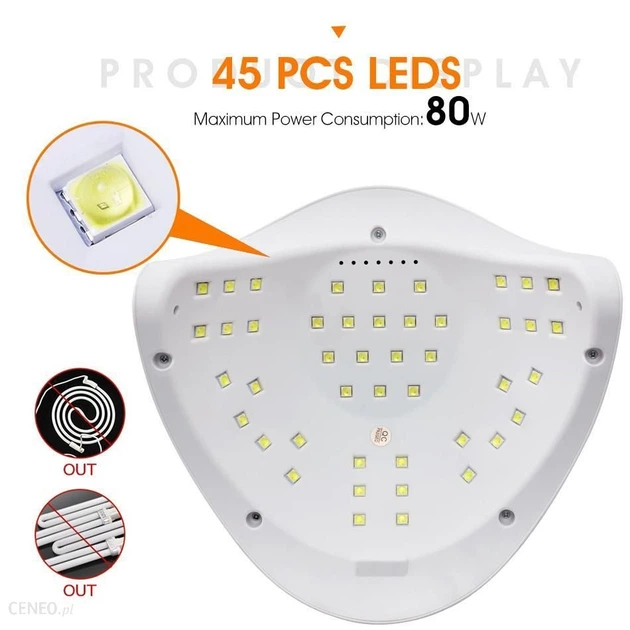 LED/UV Лампа для ногтей SUN X5 MAX на 80 Вт зеркальная - Фото 3 LED/UV Лампа для ногтей SUN X5 MAX на 80 Вт зеркальная - изображение 3