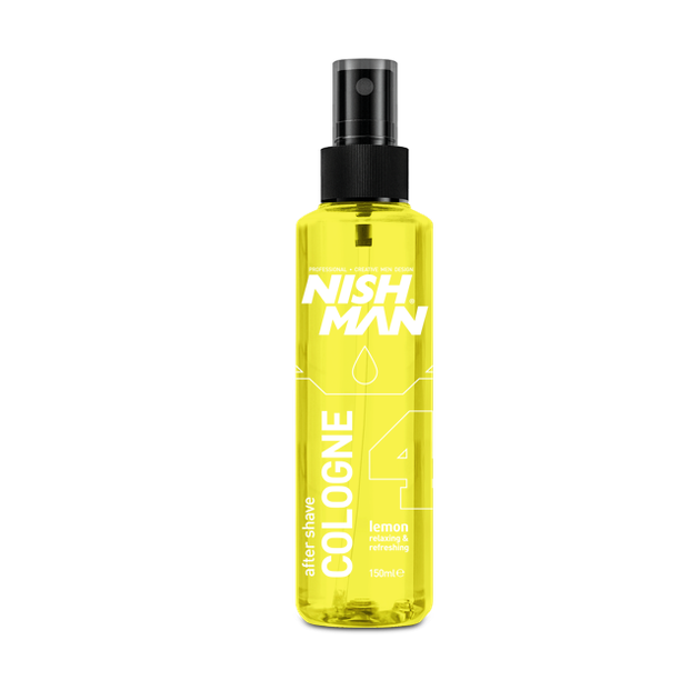 Одеколон после бритья Nishman №4 Lemon After Shave Cologne (Лимон) 150мл - Фото 1 Одеколон после бритья Nishman №4 Lemon After Shave Cologne (Лимон) 150мл - изображение 1