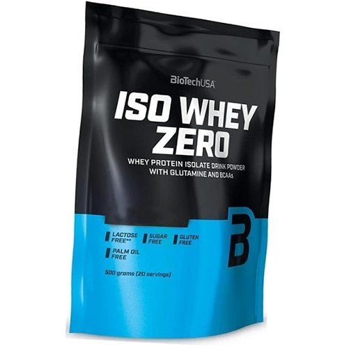 Протеїн ISO WHEY ZERO BioTech USA полуниця 500 г (BTU055) - Фото 1 Протеїн ISO WHEY ZERO BioTech USA полуниця 500 г (BTU055) - зображення 1