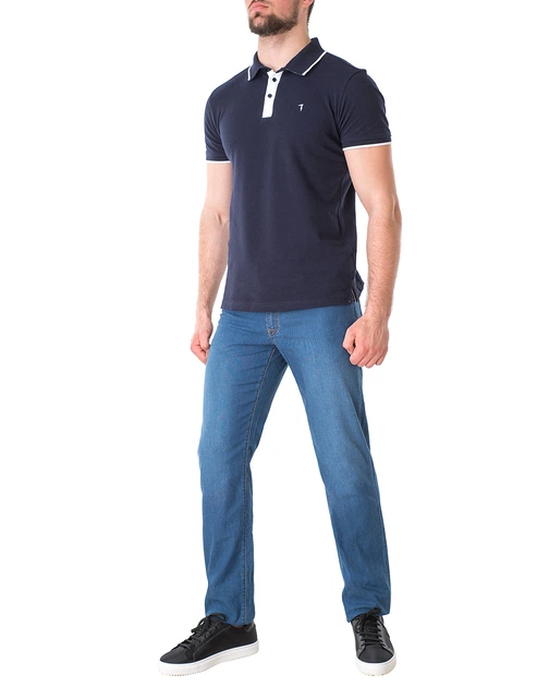 Джинси чоловічі TRUSSARDI JEANS (52J00001-1Y000160-C027-U280/21-2) Синій 40 - изображение 2