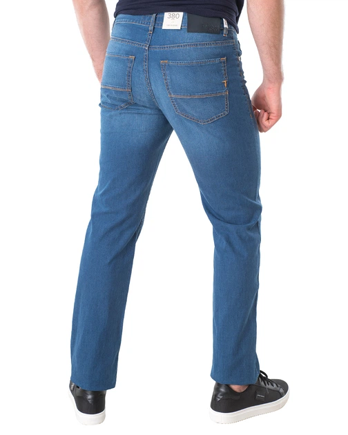 Джинси чоловічі TRUSSARDI JEANS (52J00001-1Y000160-C027-U280/21-2) Синій 40 - изображение 7