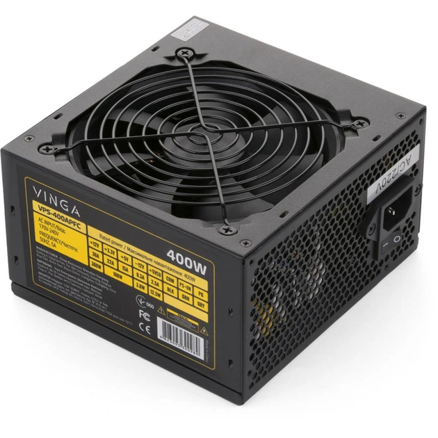 Блок живлення Vinga 400W (VPS-400APFC) - зображення 4