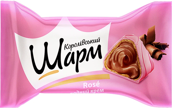 Конфеты АВК Королевский шарм Rose и шоколадный крем 2.2 кг (4823105816484) - изображение 2