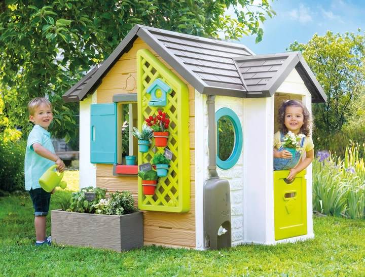 Smoby Toys Domek ogrodowy z donicą i karmnikiem (7600810405) - obraz 6