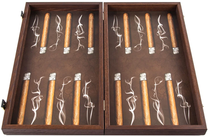 Нарди Manopoulos Robusto Cigar у дерев'яному футлярі 48х25 см (TXL1ROB) - зображення 3