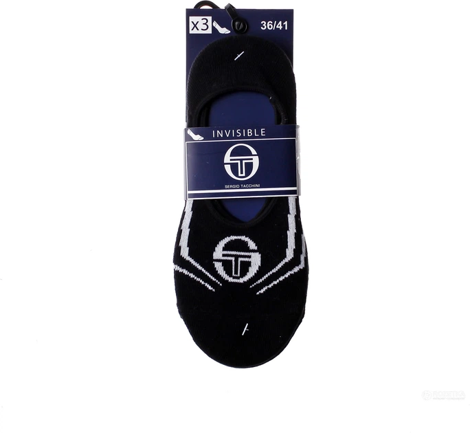 Набор следов Sergio Tacchini 13050380-2 3 пары 36-41 Черный (3349600153318) - Фото 2 Набор следов Sergio Tacchini 13050380-2 3 пары 36-41 Черный (3349600153318) - изображение 2