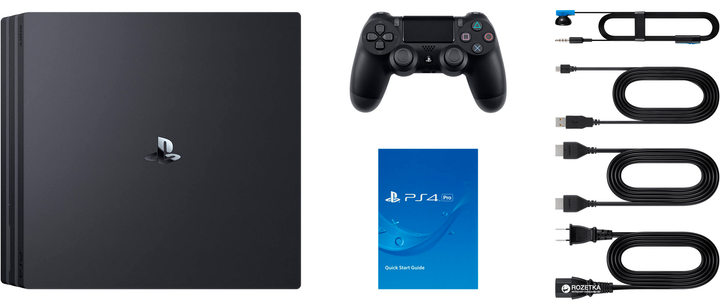 PlayStation 4 Pro 1TB Rus Black (CUH-7208B) – фото, отзывы