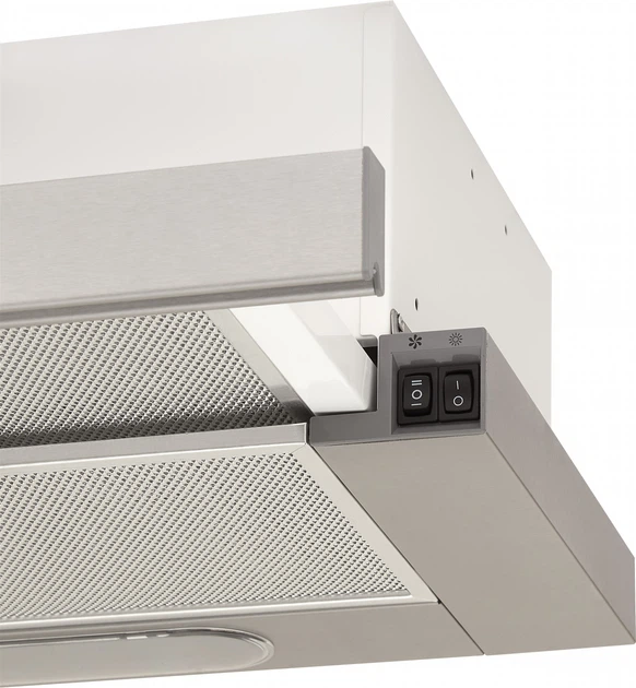 Витяжка телескопічна Eleyus BREEZE 470 50 IS (470 м3/год, 2 швид., кнопкове кер.) 160296 - изображение 13