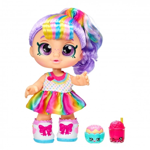 Кукла Kindi Kids Snack Time Friends Rainbow Kate (Moose Toys, США) Кинди Кидс Радужная Кейт (Радуга) (50023) - изображение 2