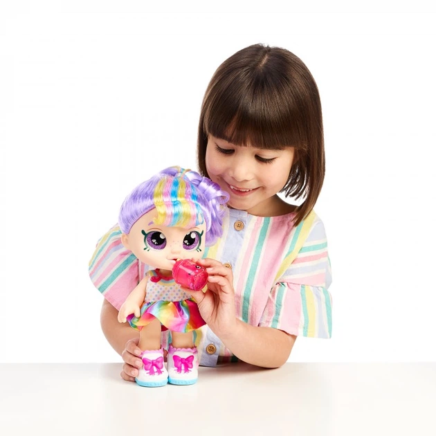Кукла Kindi Kids Snack Time Friends Rainbow Kate (Moose Toys, США) Кинди Кидс Радужная Кейт (Радуга) (50023) - изображение 6