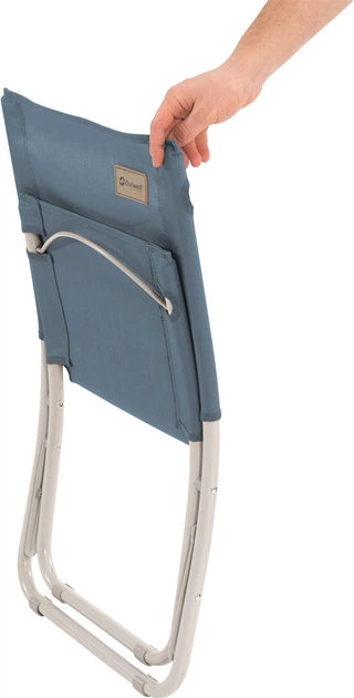Стул раскладной кемпинговый Outwell Sauntons Ocean Blue (470401) - изображение 2