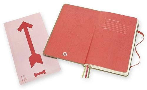 Блокнот Moleskine Voyageur 11,5 х 18 см зелений в'яз - изображение 3