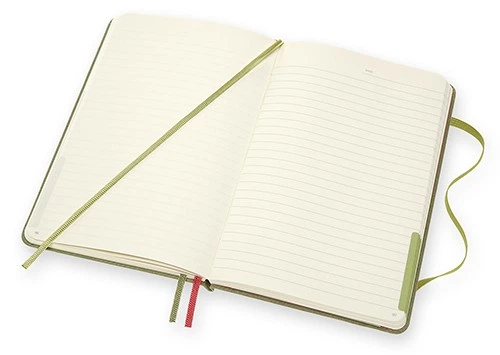 Блокнот Moleskine Voyageur 11,5 х 18 см зелений в'яз - изображение 6