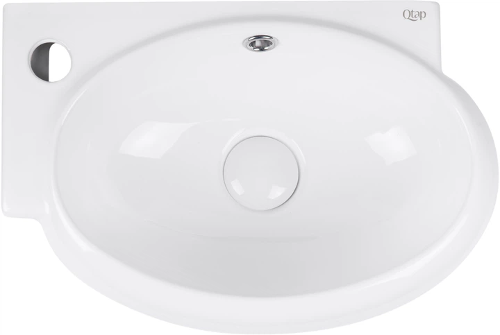 Раковина QTAP Leo QT11115011LW с донным клапаном – низкие цены, кредит ...