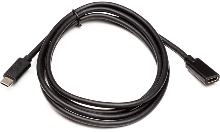 Кабель PowerPlant USB Type-C M/F (USB3.0) 3А AWG24+32 1.5 м (CA912582) - Фото 2 Кабель PowerPlant USB Type-C M/F (USB3.0) 3А AWG24+32 1.5 м (CA912582) - зображення 2