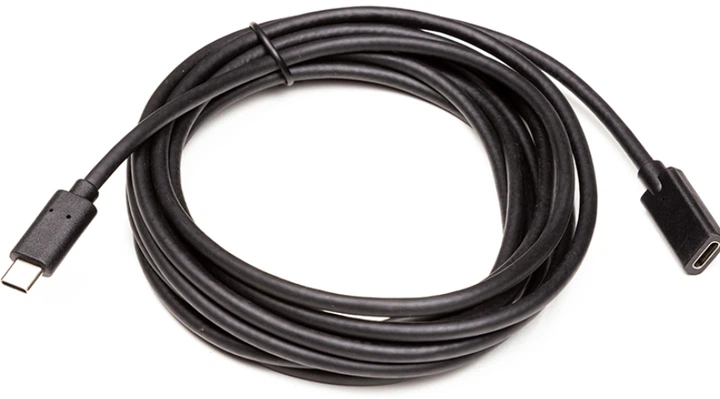 Кабель PowerPlant USB Type-C M/F (USB3.0) 3А AWG24+32 3 м (CA912599) - Фото 3 Кабель PowerPlant USB Type-C M/F (USB3.0) 3А AWG24+32 3 м (CA912599) - изображение 3