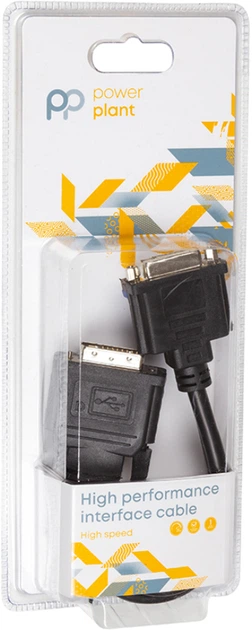 Переходник PowerPlant DVI-I (M) - DVI-D (F) + VGA (F) 0.3 м (CA912551) - изображение 3