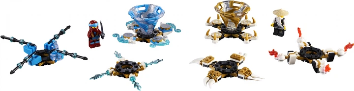 ニコライ Конструктор LEGO NINJAGO Ния и Ву: мастера Кружитцу 227 деталей