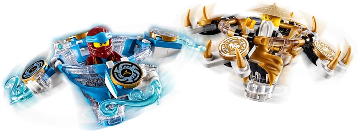 Конструктор LEGO NINJAGO Ния и Ву: мастера Кружитцу 227 деталей