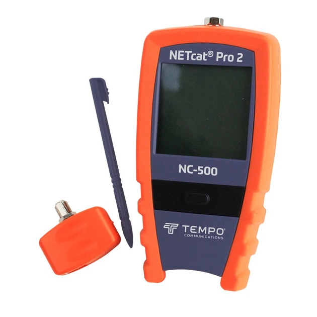 Сетевой тестер витой пары RJ45 Tempo NeTcat Pro NC-500 - изображение 3