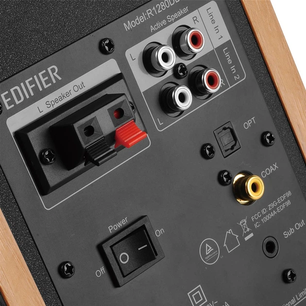 Акустична система Edifier R1280DBs Brown 2.0 42 Вт Bluetooth (R1280DBs brown) - зображення 6