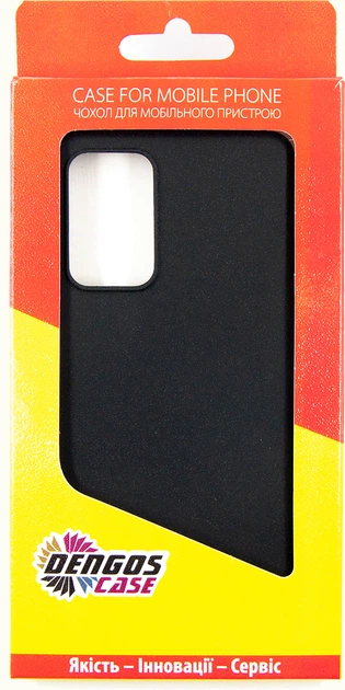 Чохол для смартфона Dengos Carbon для Samsung Galaxy A52 Black (DG-TPU-CRBN-121) - зображення 4