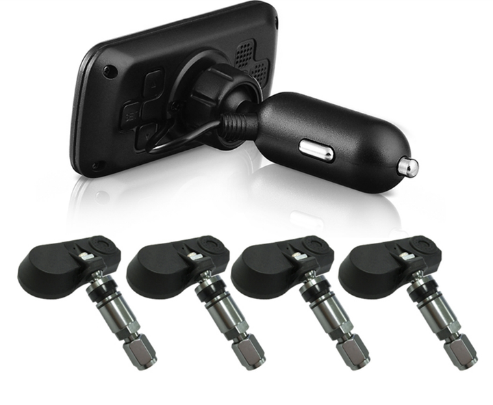 Универсальная TPMS система контроля давления в шинах в прикуриватель U903, внутренние датчики - изображение 3