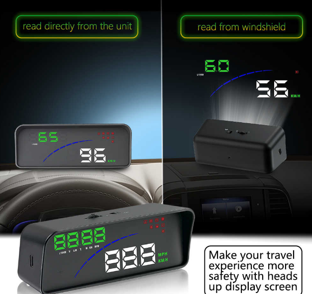 Бортовой компьютер OBD2 P9 HUD - изображение 6