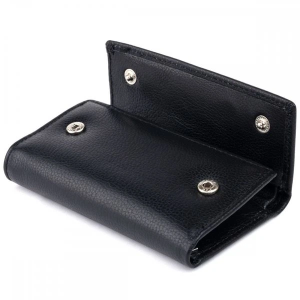 Женская кожаная ключница ST Leather 19221 Черная - изображение 5
