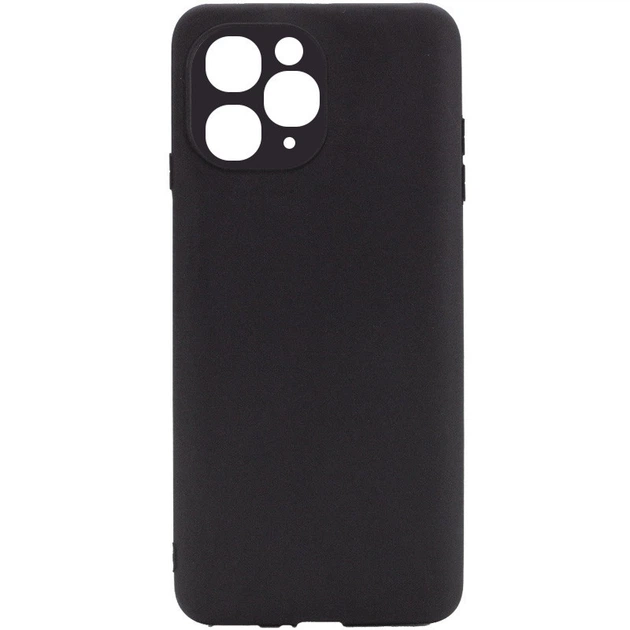 Силиконовый чехол Candy Full Camera для Apple iPhone 11 Pro Max (6.5") Черный / Black - Фото 1 Силиконовый чехол Candy Full Camera для Apple iPhone 11 Pro Max (6.5") Черный / Black - изображение 1