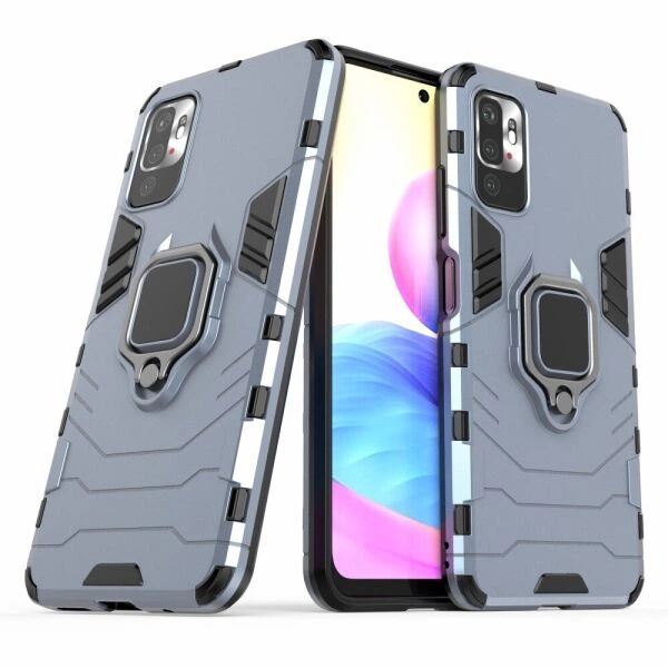 Захисний чохол Deexe Hybrid Case для Xiaomi Redmi Note 10 5G / Poco M3 Pro - Blue - Фото 1 Захисний чохол Deexe Hybrid Case для Xiaomi Redmi Note 10 5G / Poco M3 Pro - Blue - зображення 1