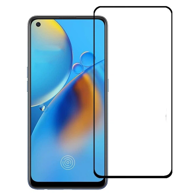 Захисне скло LUX для Oppo A95 Full Сover чорний 0,3 мм в упаковці - зображення 3