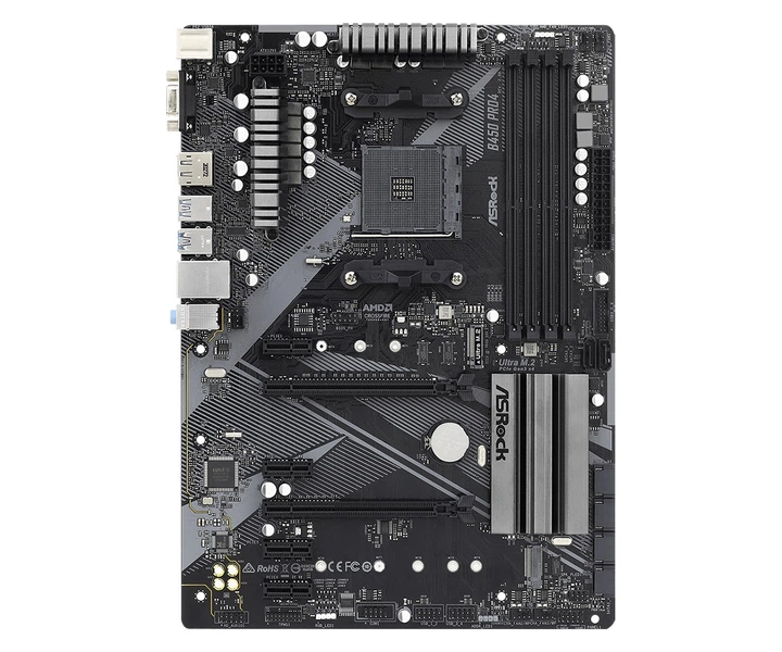 Материнская плата ASRock B450 Pro4 R2.0 - изображение 2