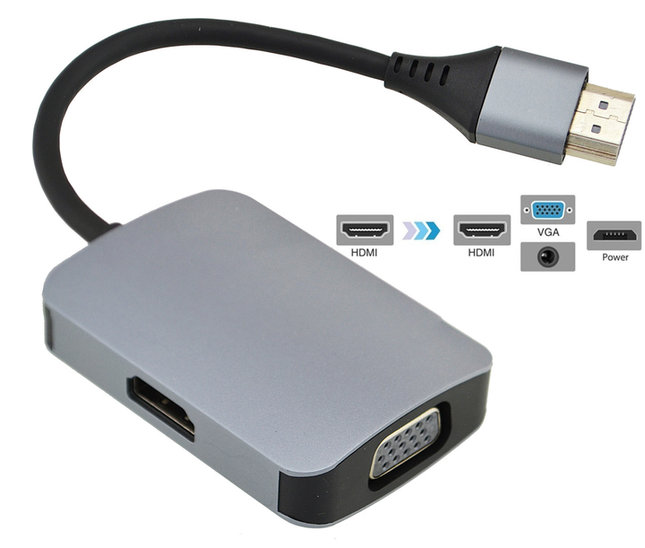 Кабель переходник-адаптер MHL - HDMI - Micro USB