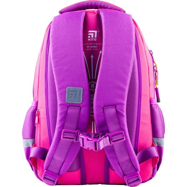 Рюкзак Kite Education (K21-831M-2) 420 г 40x29x11,5 см 15,5 л рожевий, фіолетовий - зображення 3