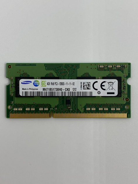 Оперативная память для ноутбука Samsung SODIMM DDR3 4Gb 1600Hz 12800S ...