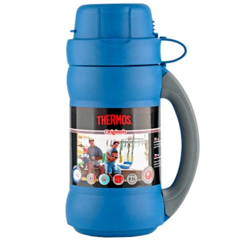 Термос Thermos Premier Blue 750 мл - Фото 1 Термос Thermos Premier Blue 750 мл - изображение 1