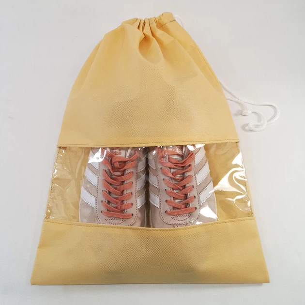 Мешок-пыльник для обуви на затяжке EcoNova набор 2 шт бежевый+серый от ...