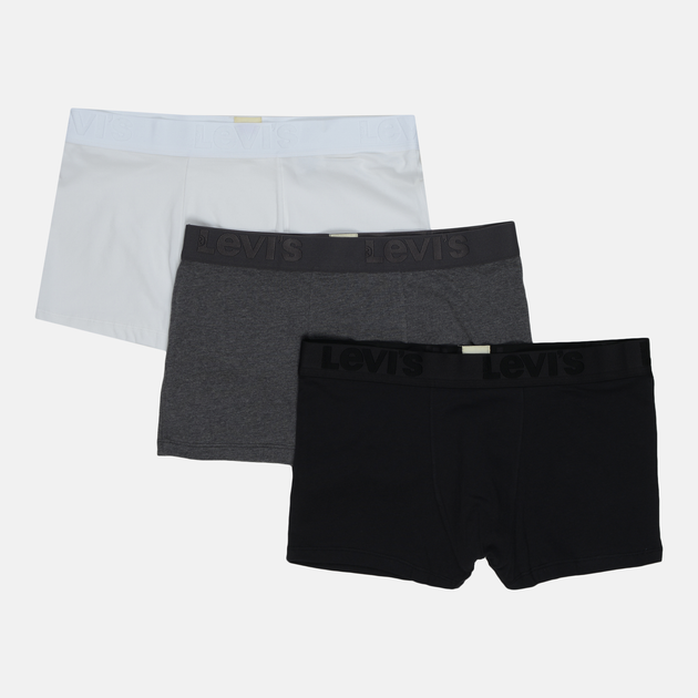 Набор трусов шорты мужской Levi's 905042001-010 XL 3 шт Black Grey Combo (8718824989617) - изображение 1
