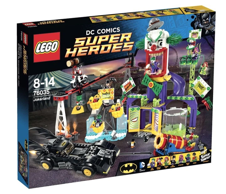 Lego Super Heroes Джокерленд 76035 – игрушки с доставкой от ROZETKA