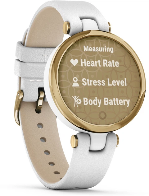 Смарт-часы Garmin Lily Light Gold Bezel with White Case and Italian Leather Band (010-02384-B3) - изображение 3