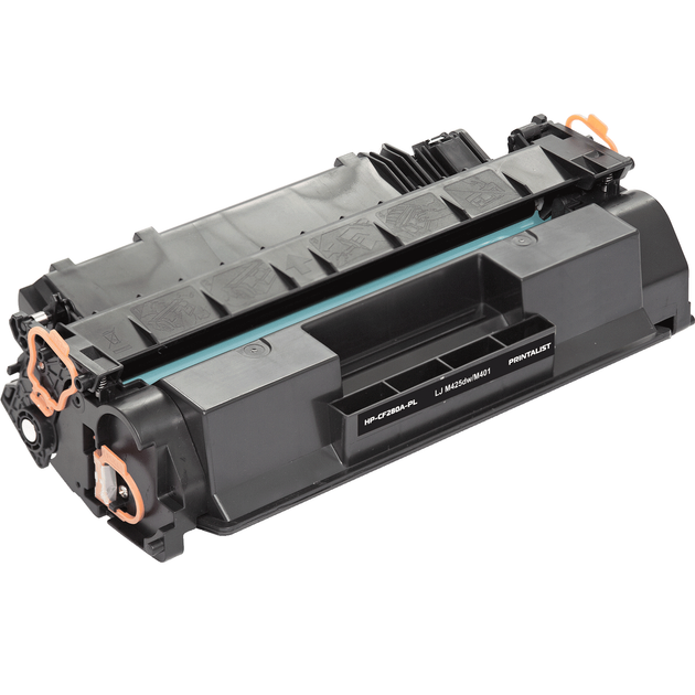 Картридж для HP LaserJet Pro 400 M401, M401dn, M401dw, M401d, M401a, M401dne PRINTALIST 80A Black HP-CF280A-PL - Фото 1 Картридж для HP LaserJet Pro 400 M401, M401dn, M401dw, M401d, M401a, M401dne PRINTALIST 80A Black HP-CF280A-PL - изображение 1